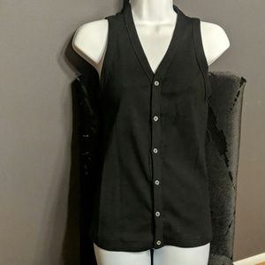 American Apparel black unisex vest